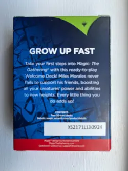 MTG Spiderman Set - Welcome Deck Green - *SEALED* - Contains Two 30-Card Decks - Image 4