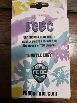 Lot Of 6 Boxes Of FCBC Card Sleeves Periwinkle Limited Edition (100ct) + 1 Bonus - Image 3