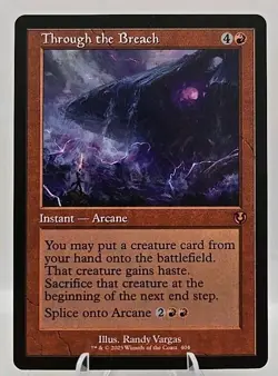 Through the Breach (Retro Frame) MTG Innistrad Remastered Regular - Image 1