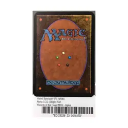 WOTC MtG Alpha Island Sanctuary (R) Fair - Image 2