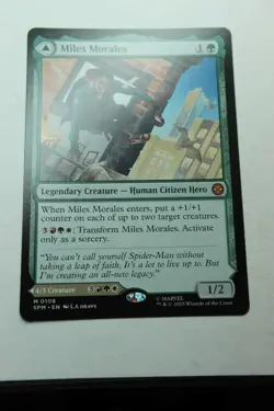 MTG Miles Morales x1- -Marvel's Spider-Man-Near Mint - Image 1