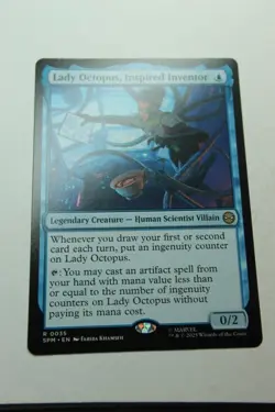 MTG Lady Octopus Inspired Inventor x1- -Marvel's Spider-Man-Near Mint - Image 1