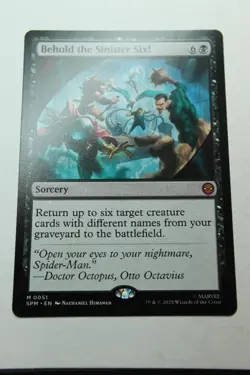 MTG Behold the Sinister Six! x1- -Marvel's Spider-Man-Near Mint - Image 1