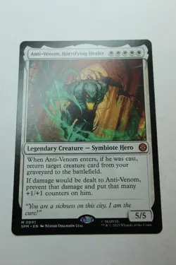 MTG Anti-Venom Horrifying Healer x1- -Marvel's Spider-Man-Near Mint - Image 1