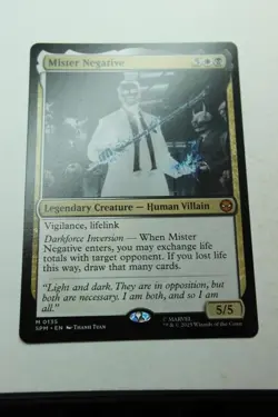 MTG Mister Negative x1- -Marvel's Spider-Man-Near Mint - Image 1