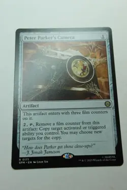 MTG Peter Parker's Camera x1- -Marvel's Spider-Man-Near Mint - Image 1