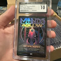 🌟 Minds Aglow (Rainbow 🌈 Foil) Secret Lair KEXP FOIL MTG 🌟 - Image 1