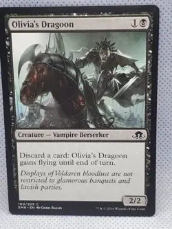 Olivia's Dragoon Eldritch Moon Regular Most items buy 1 get 1 free MTG - Image 1