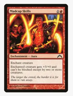 Madcap Skills | Gatecrash GTC | MTG Magic Card |Enchantment Aura | LP-NM - Image 1