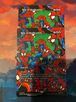 MTG Spider Man Rite of Replication Borderless x 2 - Image 1