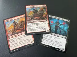 MTG Magic the Gathering KELDON RAIDER - Double Printed - Image 1