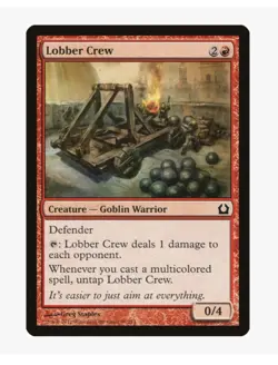 Lobber Crew | Return to Ravnica (RTR) | Defender | MTG Magic Card | LP - Image 1
