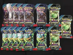 Pokemon TCG Twilight Masquerade Booster Pack Lot Of 15. New Sealed. - Image 1