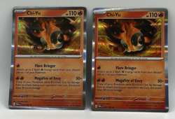 Chi-Yu 029/182 Rare Holo Pokemon TCG Paradox Rift NM QTY 2 - Image 1