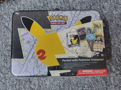 Pokemon 25th Anniversary Celebrations Collectors Chest Lunch Box (NEW & SEALED) 820650809415 - Image 1