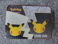 Pokemon 25th Anniversary Celebrations Collectors Chest Lunch Box (NEW & SEALED) 820650809415 - Image 2