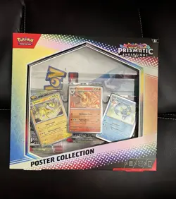 Pokemon TCG S&V Prismatic Evolutions Poster Collection NEW FACTORY SEALED - Image 1