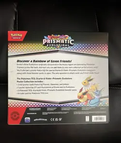 Pokemon TCG S&V Prismatic Evolutions Poster Collection NEW FACTORY SEALED - Image 2