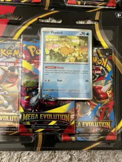 Mega Evolution Blister Pack New Sealed Pokemon TCG X2 - 1 Golduck & 1 Psyduck - Image 2