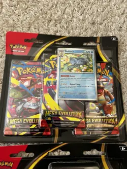 Mega Evolution Blister Pack New Sealed Pokemon TCG X2 - 1 Golduck & 1 Psyduck - Image 3