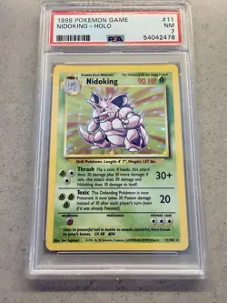 1999 Pokemon Game Nidoking - Holo PSA 7 - Image 1