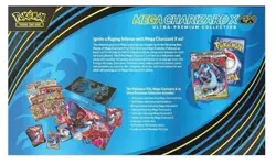 PRESALE POKEMON CENTER TCG Phantasmal Flames Mega Charizard X EX UPC 11/14 - Image 4