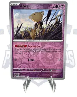 Abra 080/167 Sv06: Twilight Masquerade Reverse Holo - Free Shipping NM Pokemon - Image 1