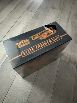 New Sealed Pokemon TCG Champions Path Elite Trainer Box ETB Small Tear w/ Case - Image 3