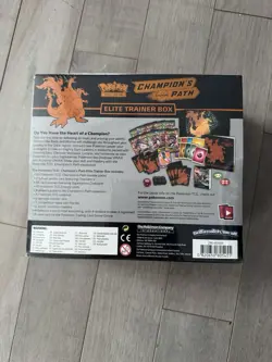 New Sealed Pokemon TCG Champions Path Elite Trainer Box ETB Small Tear w/ Case - Image 5