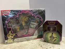 Pokemon Mimikyu EX Box And Mimikyu Knockout Tin 820650852183 - Image 1