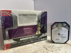 Pokemon Mimikyu EX Box And Mimikyu Knockout Tin 820650852183 - Image 2