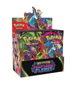 PRE-SALE Pokemon Mega Evolution Phantasmal Flames Booster Box PRE ORDER - Image 1
