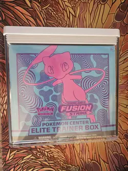 Pokemon Center Exclusive Sword & Shield Fusion Strike ETB Sealed with Case - Image 1