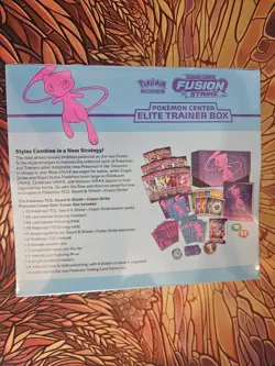 Pokemon Center Exclusive Sword & Shield Fusion Strike ETB Sealed with Case - Image 3