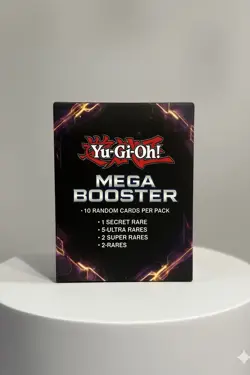 MEGA BOOSTER PACK YUGIOH/10 Random cards (1 Secret , 5 Ultra, 2 super, 2 rare) - Image 1