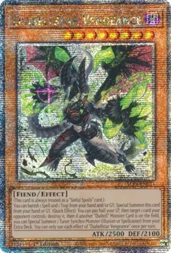 Yugioh: 1x Diabellstar Vengeance - ALIN-EN011 - Quarter Century Secret Rare - 1s - Image 1