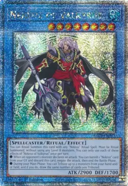 Yugioh: 1x Nekroz of Valkyrus - RA03-EN263 - Quarter Century Secret Rare - 1st E - Image 1