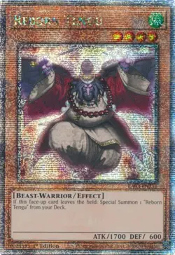Yugioh: 1x Reborn Tengu - RA03-EN251 - Quarter Century Secret Rare - 1st Edition - Image 1