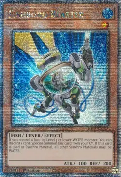 Yugioh: 1x Fishborg Blaster - RA03-EN225 - Quarter Century Secret Rare - 1st Edi - Image 1