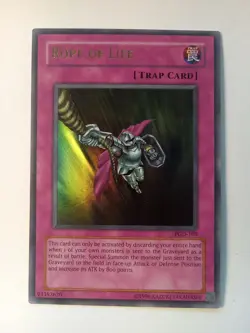 Yugioh Rope of Life PGD-105 Ultra Rare Free Ship!! - Image 1