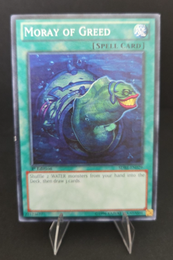 Yugioh Moray of Greed SDRE-EN029 Structure Deck: Realm of the Sea 1st Ed LP - Image 1