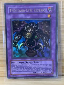 Thousand-Eyes Restrict PSV-084 Super Rare Holo Yugioh Card - Image 1