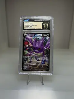 Crobat V Character Rare Graded Pristine 10 Pokemon Card 180/184 SWSH Lost Origin - Image 1