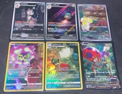 Pokemon TCG 6x Card bundle Froslass, Bellibolt, Fidough, Spiritomb, Roserade - Image 1