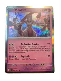 Mewtwo 150/165 Sv: Scarlet & Violet 151 Holo Rare Pokemon TCG Card 2023 - Image 1