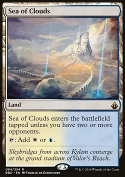 MTG Sea of Clouds (84/264) Battlebond Magic the Gathering Card - NM/M PACK FRESH - Image 1