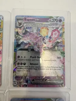 Pokemon Prismatic Evolutions EX Card Lot 4 Cards - Image 3