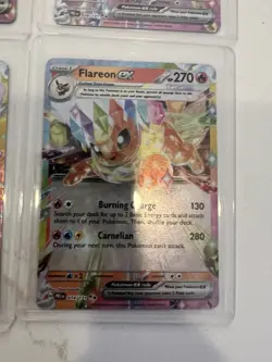 Pokemon Prismatic Evolutions EX Card Lot 4 Cards - Image 5