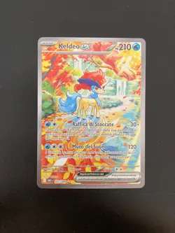Pokemon Card Keldeo ex 167/086 Fuoco Bianco ITA italiano Near Mint NM - Image 1