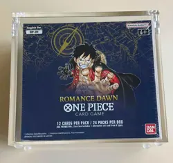 Sealed One Piece Romance Dawn Blue Bottom OP-01 English Card Game Booster Box - Image 1